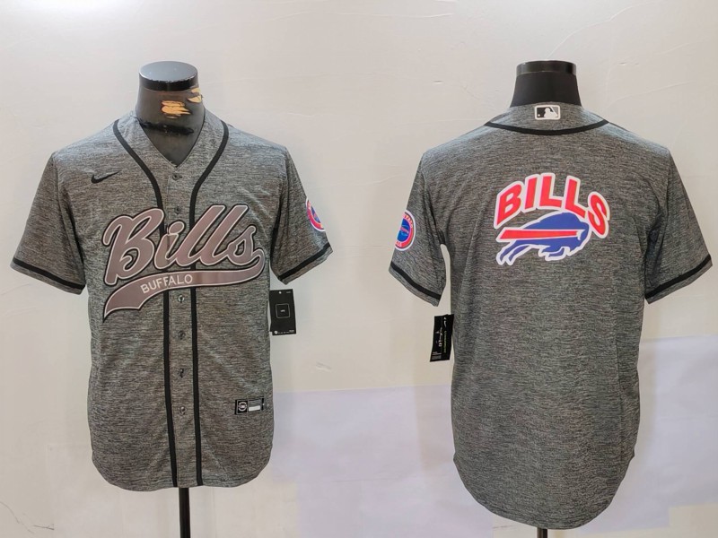 Men Buffalo Bills Blank Grey Joint Name 2024 Nike Limited NFL Jersey style 9124->indianapolis colts->NFL Jersey